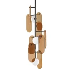 Studio SM24827AM Megalith 5 Light 13"W Led Abstract Pendant - Gunmetal. Fixed Price $2040.00.