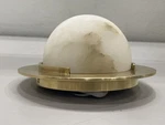 Visual Comfort KW4017 Melange 6" Solitaire Led Flush Mount Alabaster. Fixed Price $386.98.