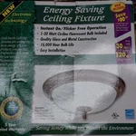 Good Earth Lighting Energy Saving & Ceiling Fixture 15.25" 6.25" - 30 Watt. Fixed Price $35.00.