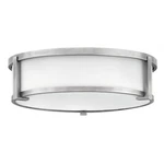 Hinkley Lighting Lowell Foyer Flush Mount, Antique Nickel - 3243AN. Fixed Price $305.15.