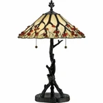 Quoizel AG711TVA 2-LIGHT Agate Portable Lamp In Valiant Bronze. Fixed Price $379.99.