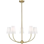 Z-lite 3040-32RB Shannon Chandelier, 5-LIGHT 300 Total Watts, Rubbed Brass. Fixed Price $198.00.