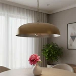 Homeroots 611632 10.5 X 30 In. Gold Single Metal Dimmable Ceiling Light .... Fixed Price $501.90.