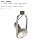 Wac Lighting LTK-765-BN L-series Brushed Nickel Line Voltage Track Head. Fixed Price $18.00.