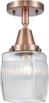 Stylish Copper Led Flush Mount Light - Franklin Restoration Collection. Fixed Price $225.99.