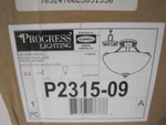 Progress Lighting Legend Two Semi Flush Mount Convertible Brushed Nickel. Fixed Price $59.93.