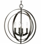 Equinox 4-LIGHT Antique Bronze Foyer Pendant. Fixed Price $64.00.