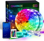 Charkee Led Strip Lights Smart 50FT Rolls Of 25FT Color Changing Lighting. Fixed Price $21.00.