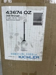 Kichler Shailene 1-LIGHT Olde Bronze Transitional Shaded Kitchen Mini Pendant.. Fixed Price $34.47.