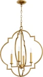 Quorum International 6942-4 Dublin Light 22"W Pendant Gold. Fixed Price $468.00.