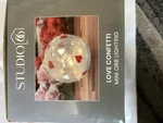 Studio 66 Mini Orb Lighting Love Confetti. Fixed Price $19.99.