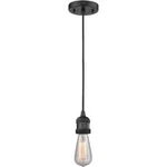 Innovations Lighting 200C-BK Franklin Restoration Bare Bulb Mini Pendant. Fixed Price $44.00.
