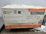 Commercial Electric 714 316 1-LIGHT Matte White Flush Mount. Ad. Fixed Price $19.99.
