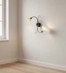 Classic Ceiling Wrought Iron With 2 Lights Collection Regina. Fixed Price $90.48.