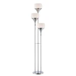 Source 3-LITE Floor Lamp, Frosted Glass Shade, E27 60WX3 LS-82225. Fixed Price $494.99.