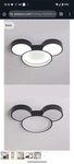 Xindar Flush Mouse Shape Ceiling Light New Box. Fixed Price $119.95.