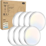 8-PACK Led Flush Mount Ceiling Lights, 15W 1500LM, Modern Brushed Nickel. Fixed Price $216.99.