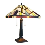 Chloe Lighting Vincent Tiffany-style Blackish Bronze 2-LIGHT Mission Table.... Fixed Price $130.78.