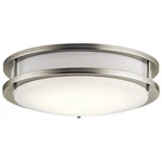 Kichler 10784LED 12"W Flush Mount Ceiling Fixture - Nickel. Fixed Price $169.97.
