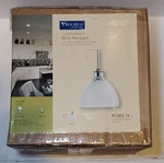 New Progress Lighting Lucky 8IN. Polished Chrome Mini Pendant P5305-15. Fixed Price $13.35.