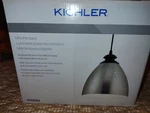 Kichler 10" Mini Pendant - Brushed Nickel. Fixed Price $40.00.