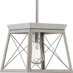 Progress Briarwood Collection 1-LIGHT Bleached Oak Kitchen Coastal Mini-pendant. Fixed Price $49.99.