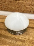 Kichler Ceiling Space 6 1-LIGHT Flush Mount W/marble Globe Brushed Nickel. Fixed Price $20.00.