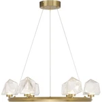 Savoy House Lighting 1-1237-6-322 Castello Chandelier Warm Brass. Fixed Price $474.30.