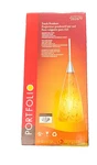 Portfolio Pendant Ceiling Light Track #262679 Tiger Glass Brushed Steel. Fixed Price $49.99.