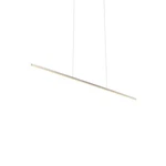 Kuzco Vega Minor 48" Led Linear Pendant, Nickel/white Acrylic LP18248-BN. Fixed Price $548.00.