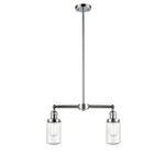 Innovations Dover Light Chandelier, Chrome/seed 209-PC-G314-LED. Fixed Price $459.36.