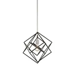 Artcraft Artistry Light 17" Pendant, Polished Nickel - AC11111PN. Fixed Price $488.00.