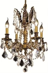 Rosalia French Gold Crystal Chandelier 21 4-LIGHT. Fixed Price $1135.00.