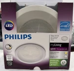 Philips 591020049 Myliving Led Recessed Retrofit Trim White. Fixed Price $21.20.