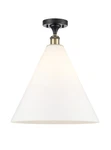 Innovations Lighting 516-1C-19-16 Berkshire Semi-flush Multicolor. Fixed Price $343.20.