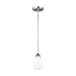 Generation Lighting 6120201-962 Seville 4" Mini Pendant Brushed Nickel. Fixed Price $49.50.