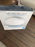 Winplus Led Ceiling Light With Motion Activated Sensor And Remote - New Box. Fixed Price $60.00.