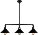 Unitary Farmhouse Kitchen Light Fixtures, Rustic Dining Room Black. Fixed Price $182.99.