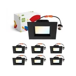 Asd 6 Inch Retrofit Led Square Recessed Lighting Cct 2700/3000/3500/4000/50.... Fixed Price $123.23.