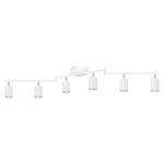 Bricosmocon Track Lighting Kit Led Fixtures Ceiling 44.3 White 6. Fixed Price $89.06.