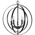 Progress Lighting P3841 Equinox 5 22"W Taper Candle Globe - Black. Fixed Price $382.49.