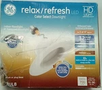 Ge Relax Refresh Dimmable Downlight Indoor Floodlight 4" Recessed RS6. Fixed Price $13.49.