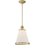 Savoy House Lighting 7-130-1-63 Ashmont Pendant Warm Brass Lustre. Fixed Price $464.00.