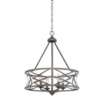 Millennium Lighting Lakewood Chandelier Light, Antique Silver 2174-AS. Fixed Price $114.99.