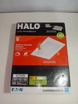 Halo Hlb 6 In. Selectable White Square Canless Recessed Led Thin Downlight Kit. Fixed Price $11.95.