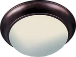 Maxim 5852FTOI Essentials 16.5" 3-LIGHT Flush Mount In Oil Rubbed Bronze. Fixed Price $74.00.