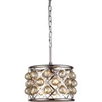 Elegant Lighting 1214D12PN-GT/RC Madison Pendant Polished Nickel. Fixed Price $546.00.