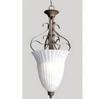 Forged Iron Millstone Finish Foyer Hall Pendant Progress Lighting P3707-40. Fixed Price $149.00.