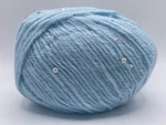 Alpaca Paillette Light Blue 83269 Ice Yarns 50GR 196YDS Sport Weight W/ Sequins. Fixed Price $6.99.