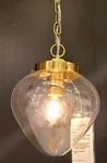 Ikea Tersken Pendant Lamp, Clear Glass/onion, Brass Brand New. Fixed Price $72.99.